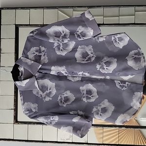 Aritzia Babaton Floral Shirt